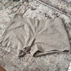 Brandy Melville Heathered Gray Sleep Shorts